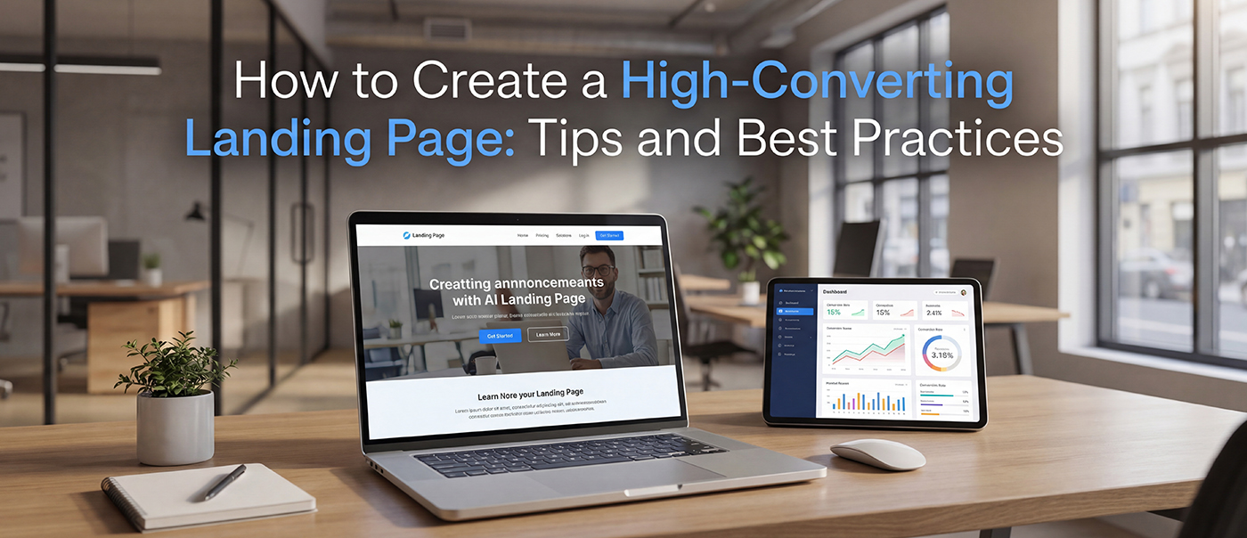 How to Create a High-Converting Landing Page: Tips and Best Practices